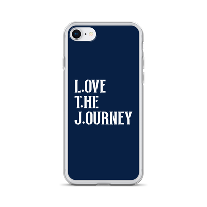 Lenny Torres "Love The Journey" Navy iPhone Case