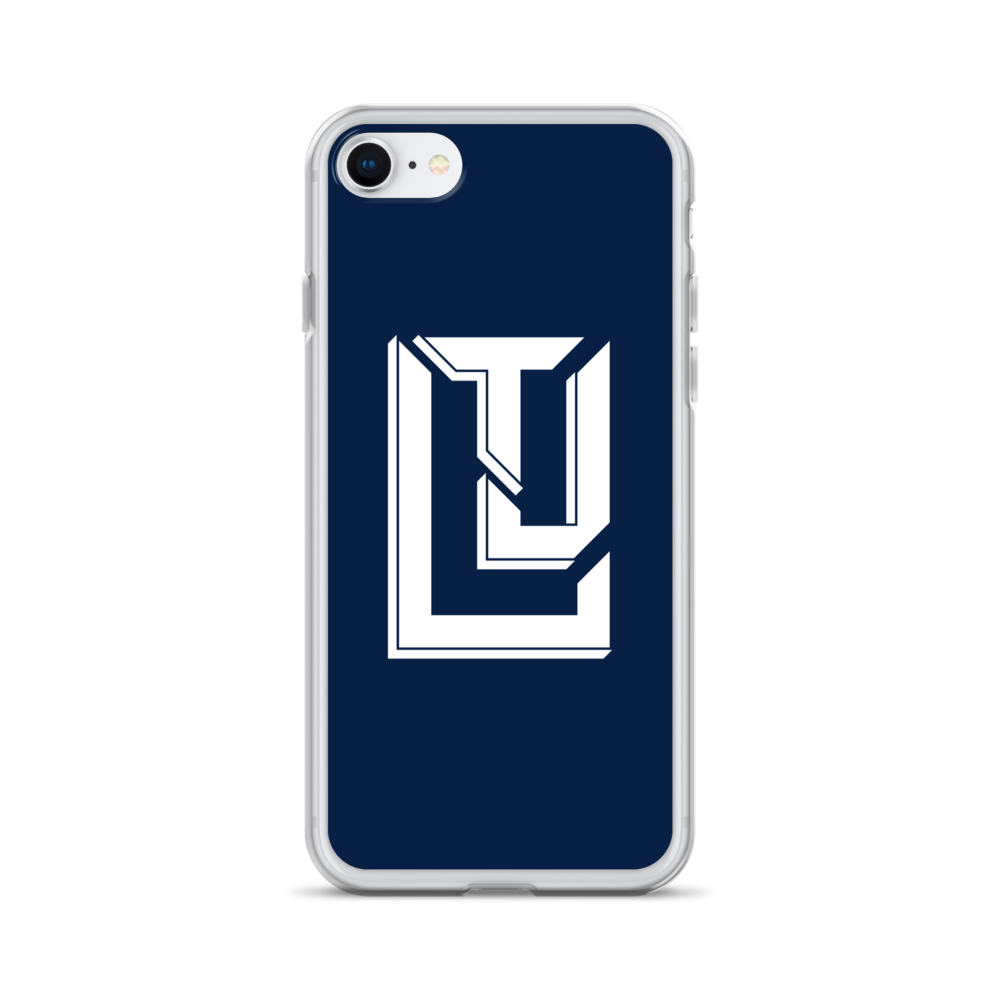 Lenny Torres "Logo" Navy iPhone Case
