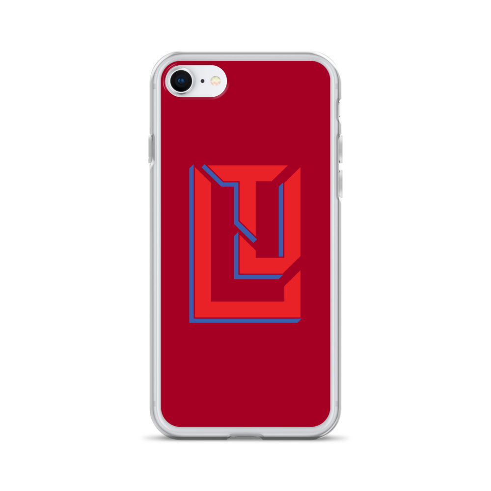 Lenny Torres "Logo" Red iPhone Case