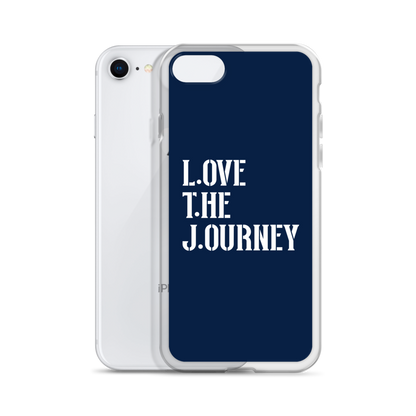 Lenny Torres "Love The Journey" Navy iPhone Case