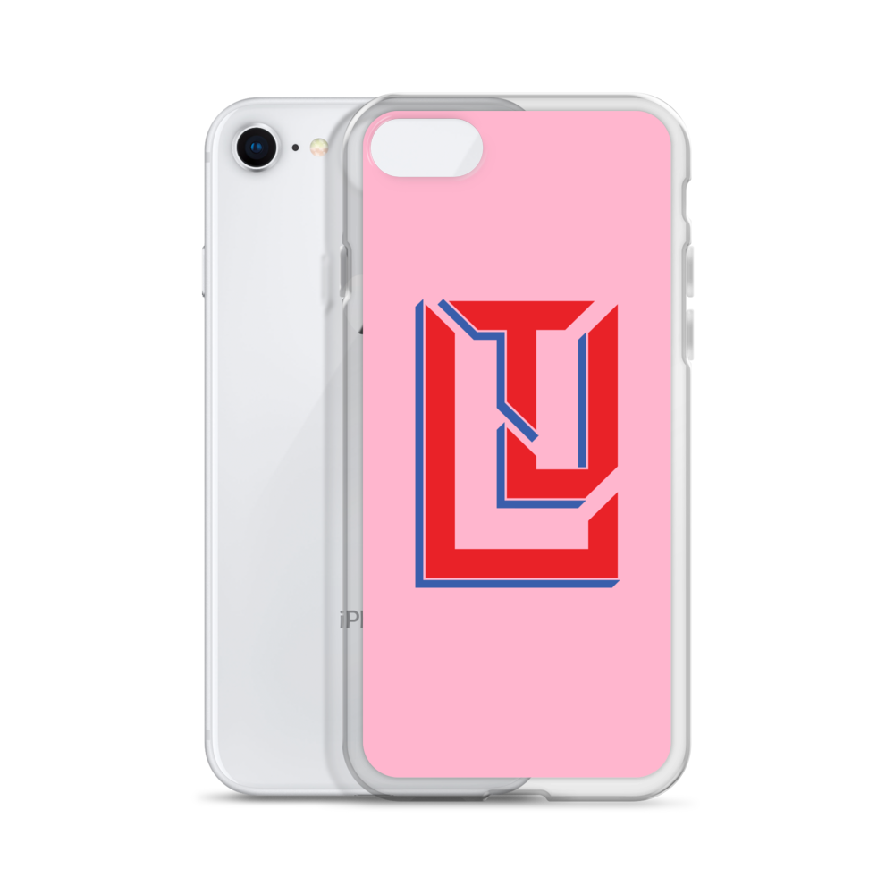 Lenny Torres "Logo" Pink iPhone Case
