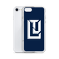 Lenny Torres "Logo" Navy iPhone Case