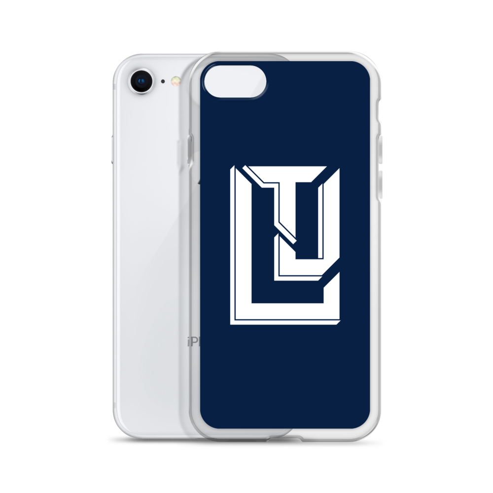 Lenny Torres "Logo" Navy iPhone Case