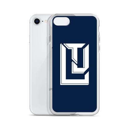 Lenny Torres "Logo" Navy iPhone Case