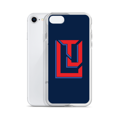 Lenny Torres "Logo" Navy iPhone Case