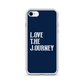 Lenny Torres "Love The Journey" Navy iPhone Case