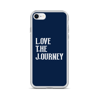 Lenny Torres "Love The Journey" Navy iPhone Case
