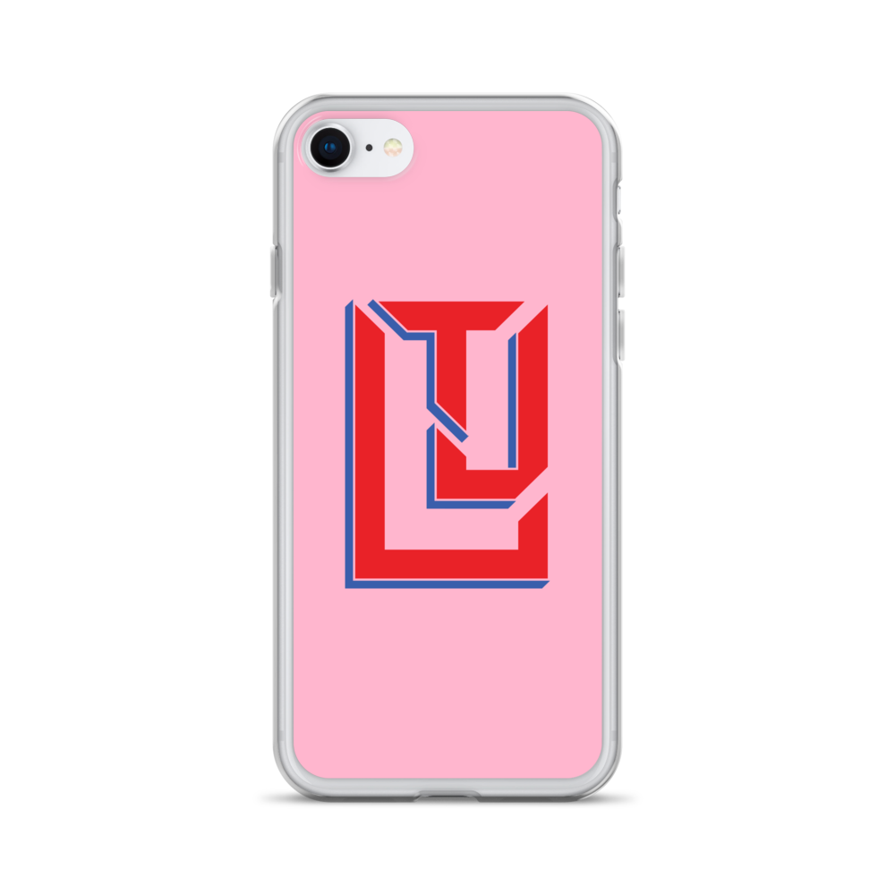Lenny Torres "Logo" Pink iPhone Case