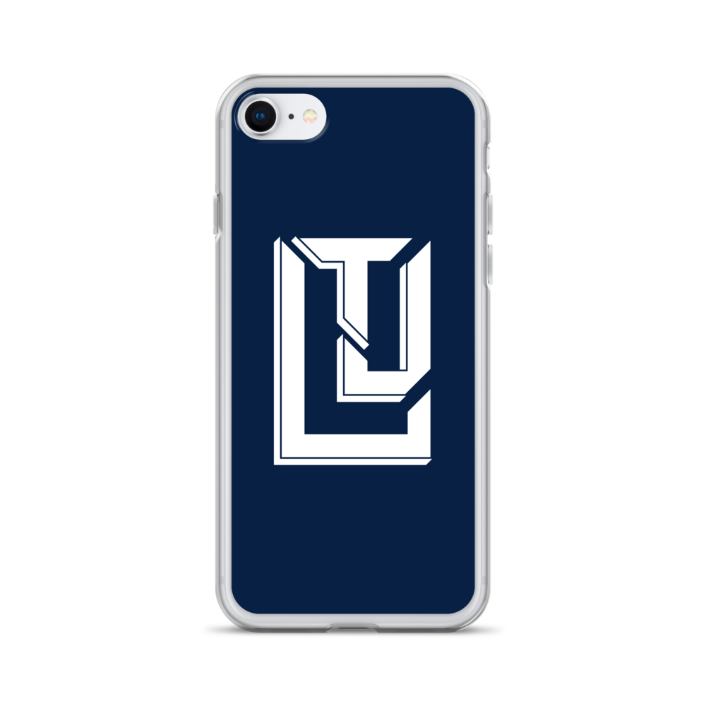 Lenny Torres "Logo" Navy iPhone Case