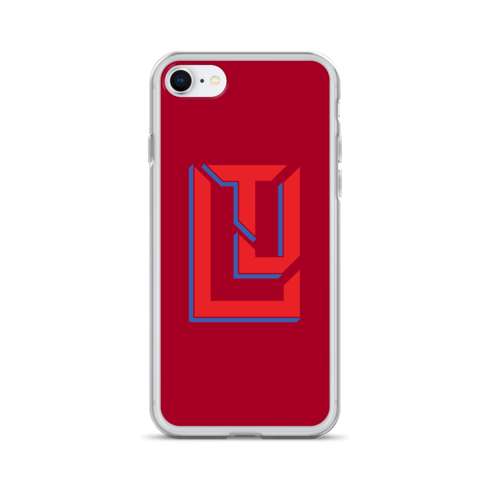 Lenny Torres "Logo" Red iPhone Case