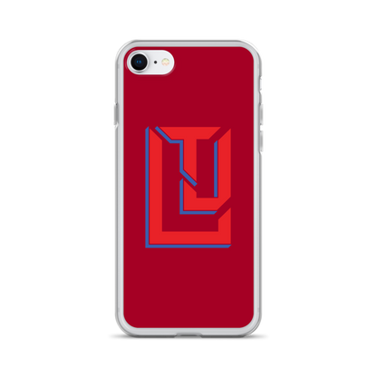 Lenny Torres "Logo" Red iPhone Case