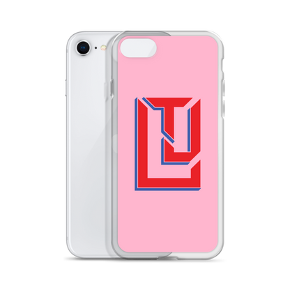 Lenny Torres "Logo" Pink iPhone Case