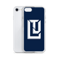 Lenny Torres "Logo" Navy iPhone Case