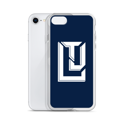Lenny Torres "Logo" Navy iPhone Case