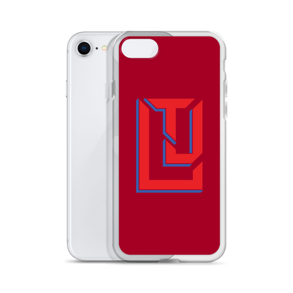 Lenny Torres "Logo" Red iPhone Case