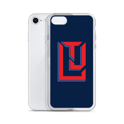 Lenny Torres "Logo" Navy iPhone Case