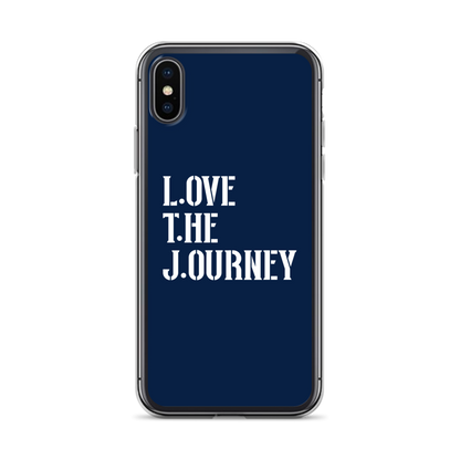 Lenny Torres "Love The Journey" Navy iPhone Case