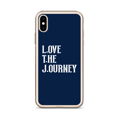 Lenny Torres "Love The Journey" Navy iPhone Case