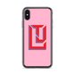 Lenny Torres "Logo" Pink iPhone Case