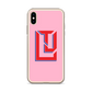 Lenny Torres "Logo" Pink iPhone Case