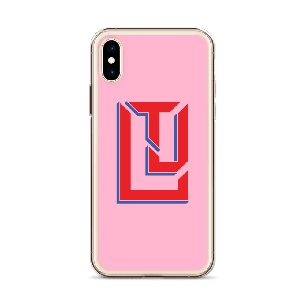 Lenny Torres "Logo" Pink iPhone Case