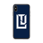 Lenny Torres "Logo" Navy iPhone Case