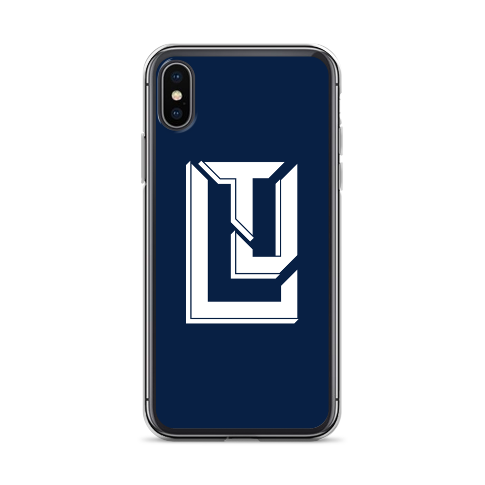 Lenny Torres "Logo" Navy iPhone Case