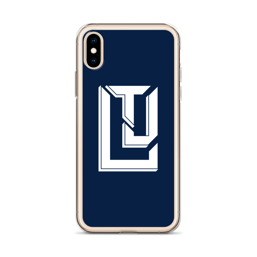Lenny Torres "Logo" Navy iPhone Case