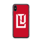 Lenny Torres "Logo" Red iPhone Case