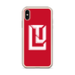 Lenny Torres "Logo" Red iPhone Case