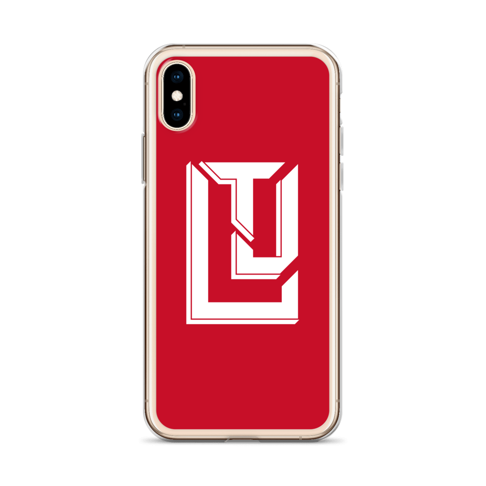 Lenny Torres "Logo" Red iPhone Case