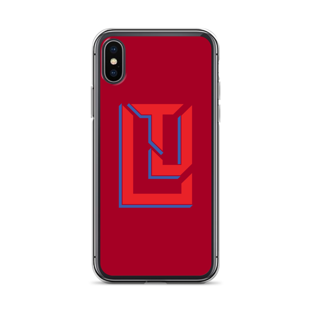 Lenny Torres "Logo" Red iPhone Case