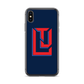 Lenny Torres "Logo" Navy iPhone Case