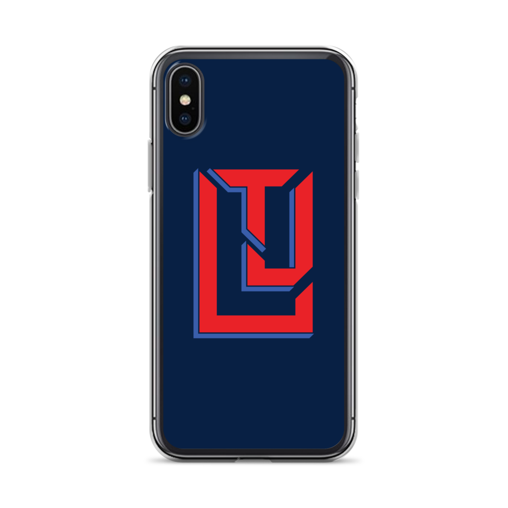 Lenny Torres "Logo" Navy iPhone Case