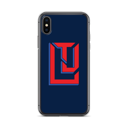 Lenny Torres "Logo" Navy iPhone Case