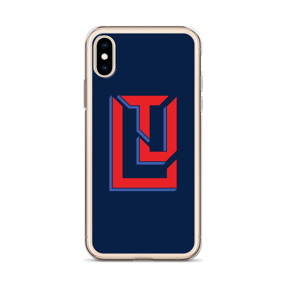 Lenny Torres "Logo" Navy iPhone Case