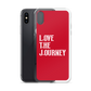 Lenny Torres "Love The Journey" Red iPhone Case