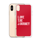 Lenny Torres "Love The Journey" Red iPhone Case