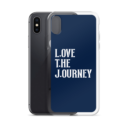 Lenny Torres "Love The Journey" Navy iPhone Case