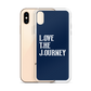 Lenny Torres "Love The Journey" Navy iPhone Case