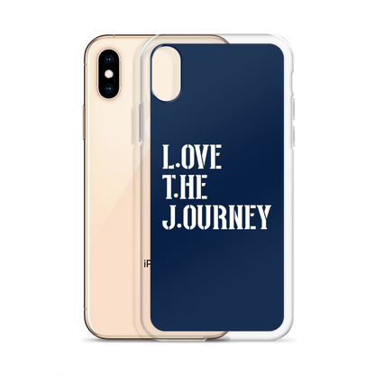 Lenny Torres "Love The Journey" Navy iPhone Case