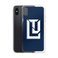 Lenny Torres "Logo" Navy iPhone Case