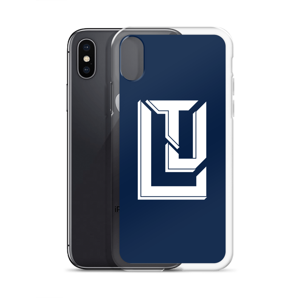 Lenny Torres "Logo" Navy iPhone Case