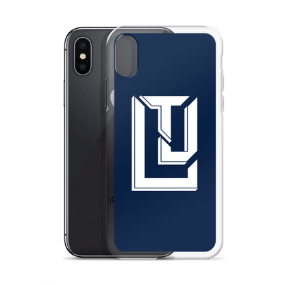 Lenny Torres "Logo" Navy iPhone Case