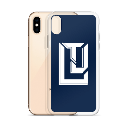 Lenny Torres "Logo" Navy iPhone Case