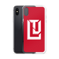 Lenny Torres "Logo" Red iPhone Case