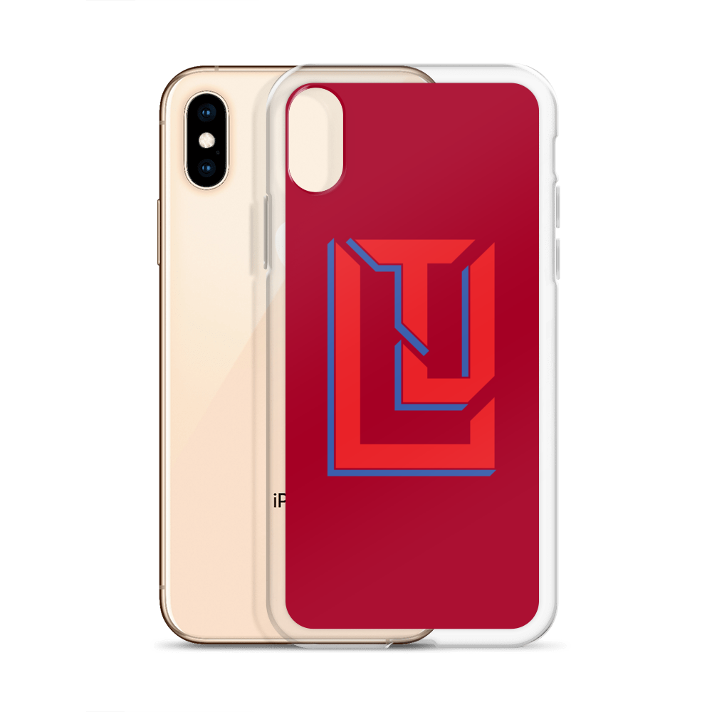 Lenny Torres "Logo" Red iPhone Case