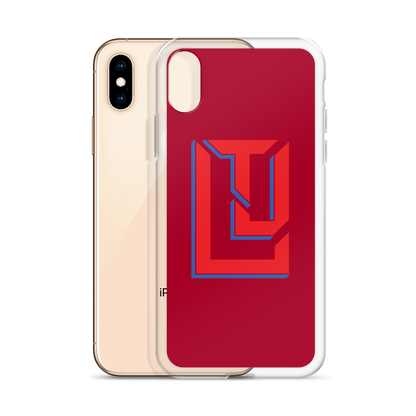 Lenny Torres "Logo" Red iPhone Case