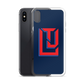 Lenny Torres "Logo" Navy iPhone Case