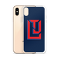 Lenny Torres "Logo" Navy iPhone Case